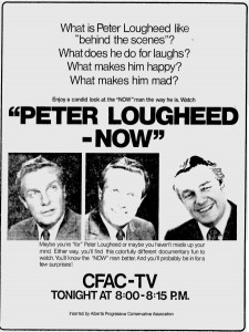 Alberta Progressive Conservatives 1971 Election Ad "Peter Lougheed - Now"