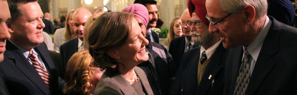 Premier Alberta Alison Redford Election 2012
