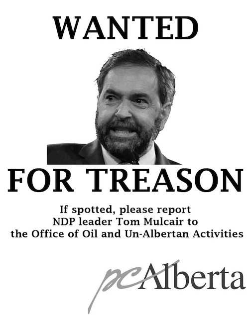 NDP leader Thomas Mulcair