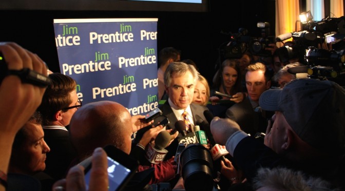 Premier Jim Prentice Alberta Leadership Race Vote