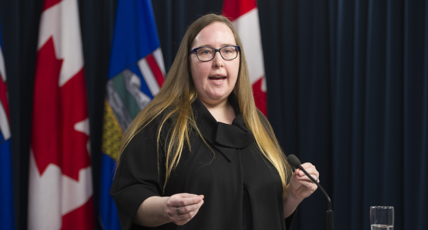 Labour Minister Christina Gray. Photo from premierofalberta on Flickr.
