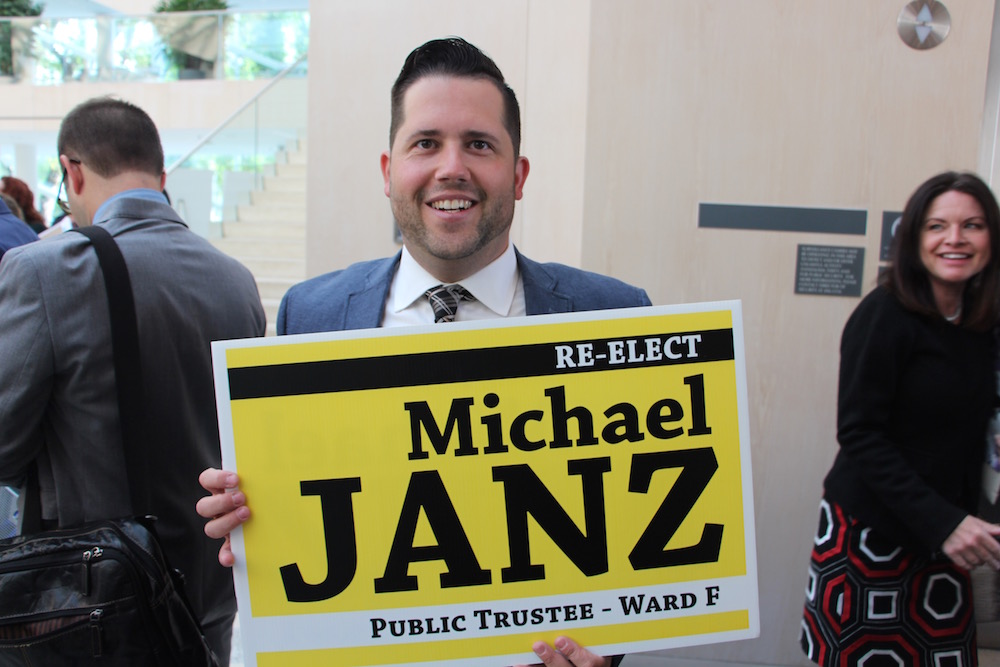 Michael Janz, candidate for Edmonton Public School Board in Ward F.