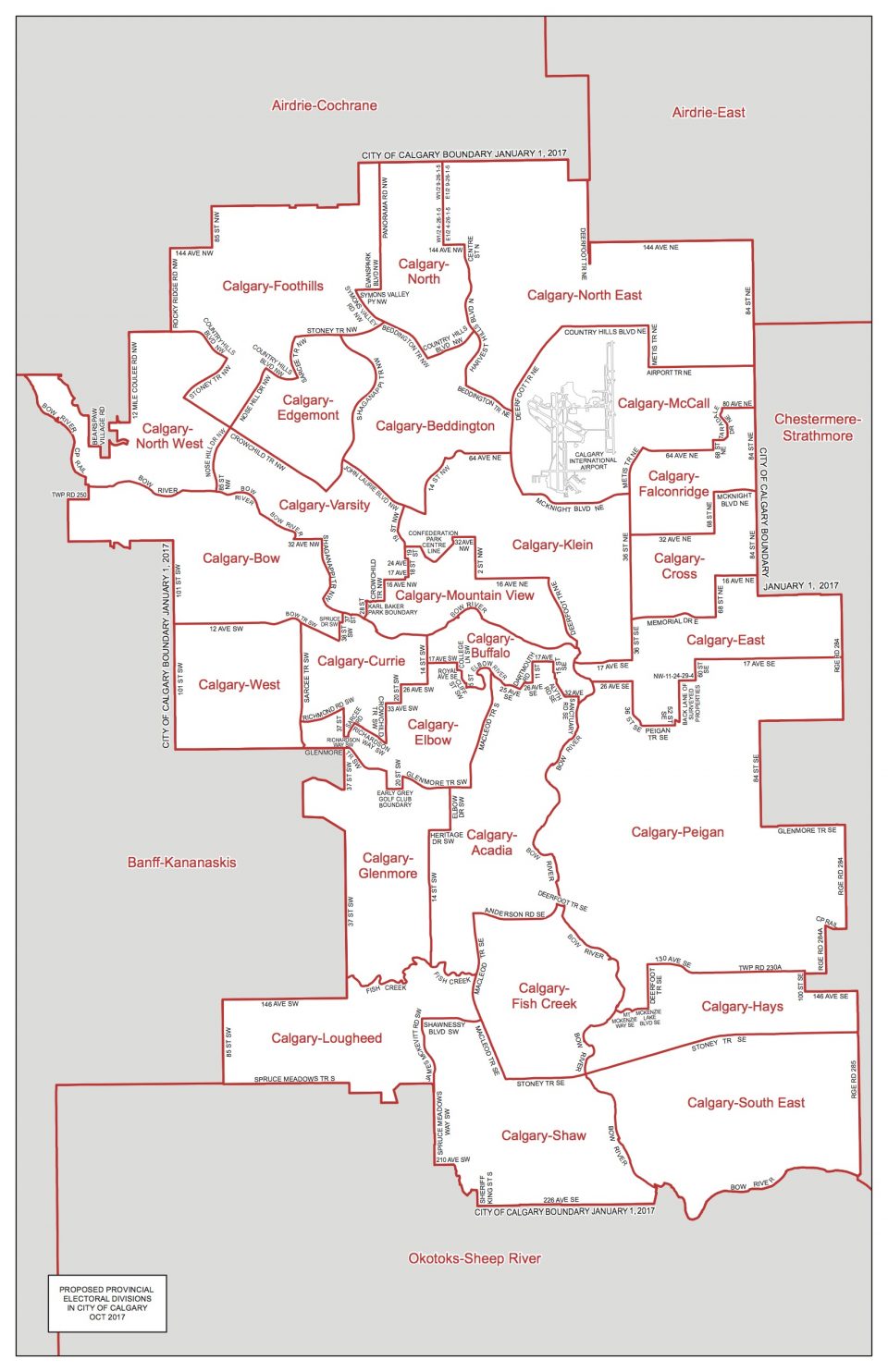 Alberta’s Boundary Commission recommends new Electoral Map for 2019 ...