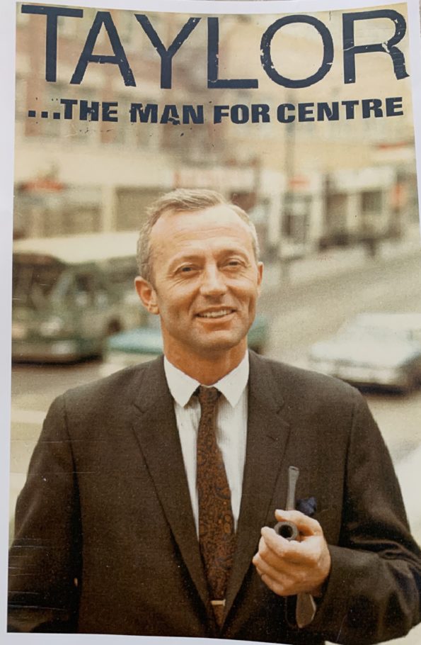 Nick Taylor Calgary-Centre Liberal candidate 1968 election Canada